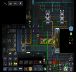 Заправленные канистры в реакторе